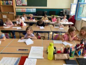 Bald bist du ein Schulkind!