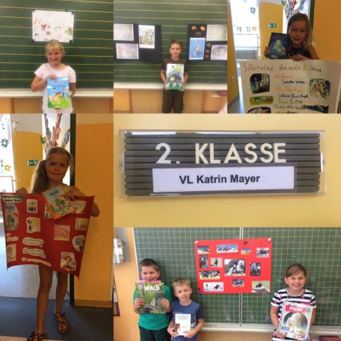 Buchprasentationen 2 Klasse Volksschule Wartberg