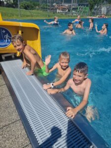 Spaß im Freibad Mitterdorf